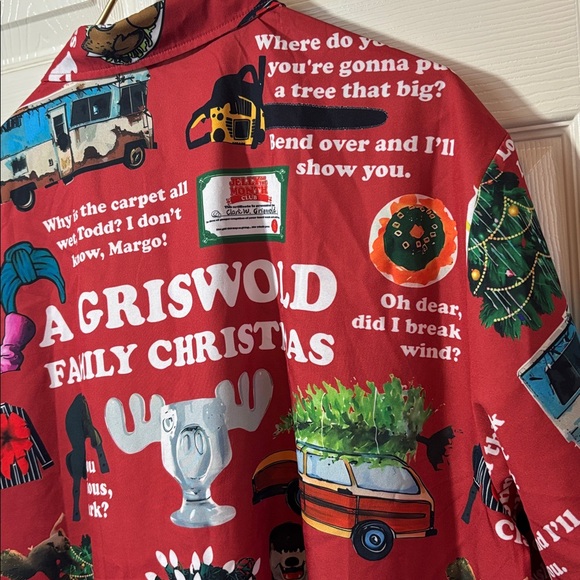 Griswold Family Christmas Red Men's Shirt - Picture 6 of 8